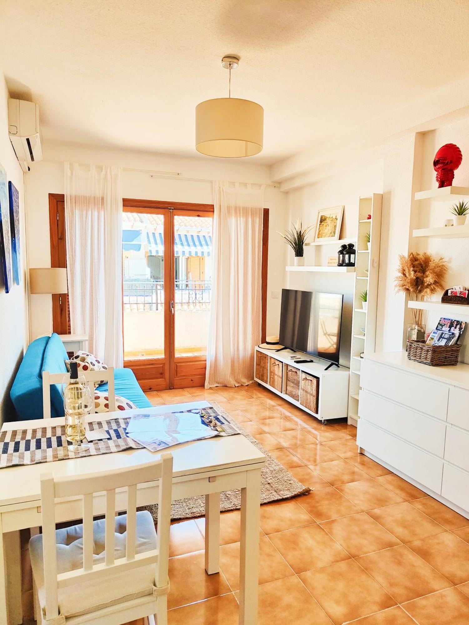 Blue House In Santa Pola Apartman Kültér fotó